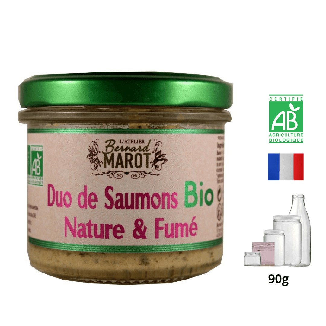 Duo de Saumons BIO Nature & Fumé