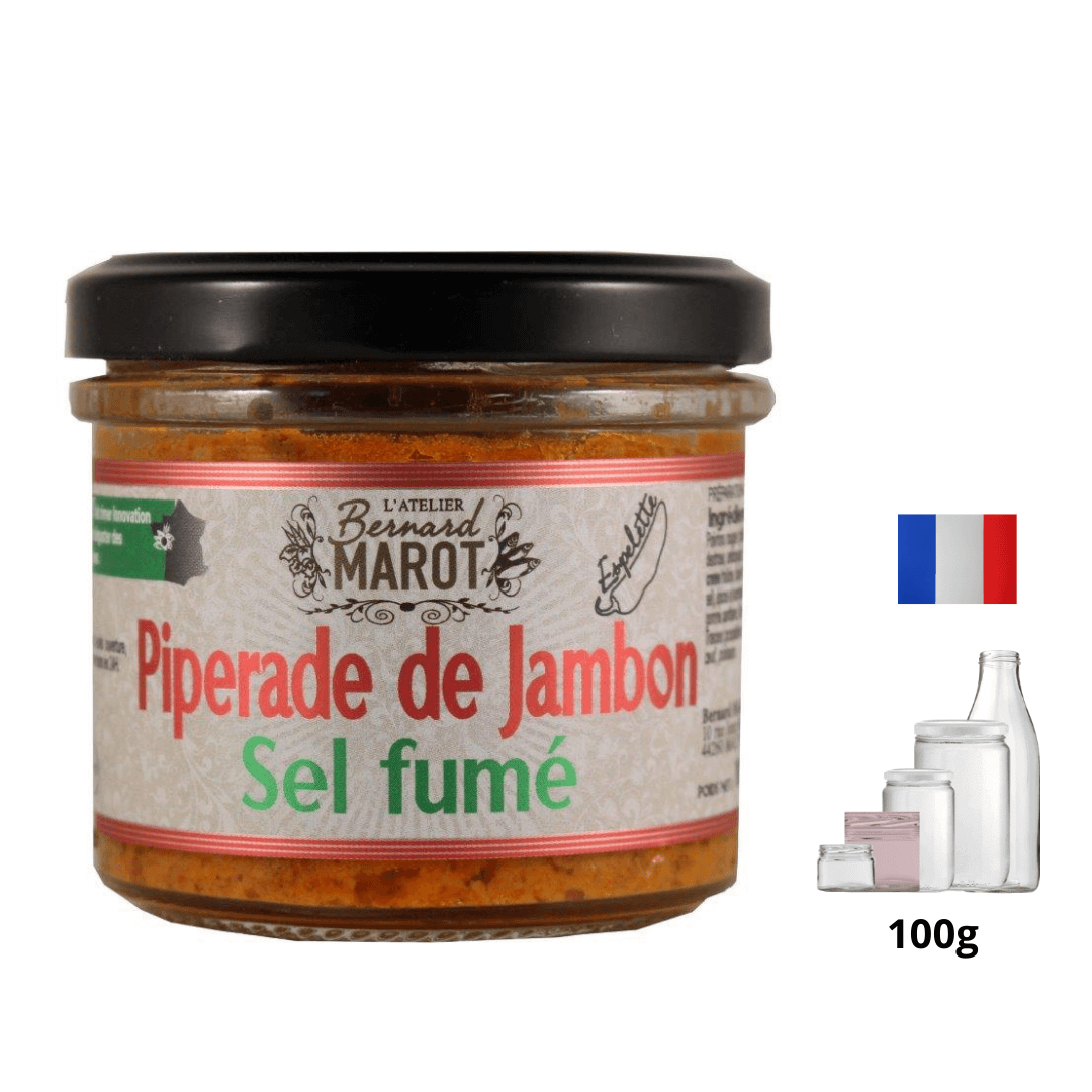 Piperade de Jambon et Sel fumé - L'Atelier Bernard Marot