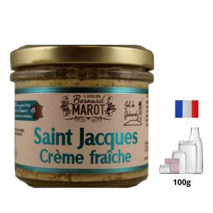 Saint Jacques Crème fraîche