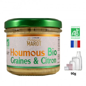 Houmous BIO Graines & Citron