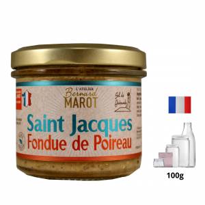Saint Jacques à la fondue de poireaux