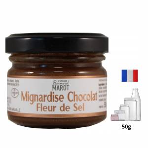 Mignardise de Chocolat à la Fleur de Sel de Guérande