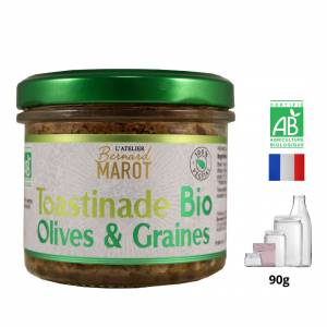 Toastinade BIO Olives & Graines